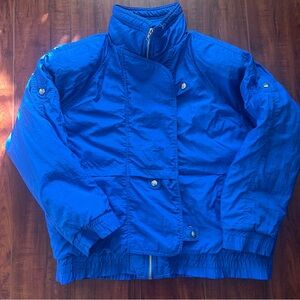 Vintage Andy Johns Ski Jacket | Retro Blue Outerwear | Size L
